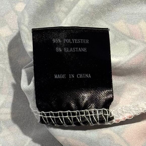 Top Mandala Medallion Boho Hippie Festival Psychedelic Abstract 60s Summer 2XL - Picture 4 of 6